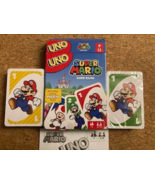 Mattel Games UNO Super Mario Card Game Animated Character Themed Collect... - £3.83 GBP