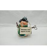 Policemen Saves Hearts And Lives Snowman Christmas Holiday Ornament 2.5&quot; - $151.67 MXN