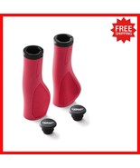 Ergo-Lock 2.0 Red MTB Handlebar Grips - Superior Comfort &amp; Control - $42.68 CAD