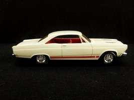 1966 Ford Fairlane GT/A Model Car, ERTL/AMT #6253, Wimbledon White, Coll... - $24.45