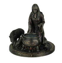 Ceridwen, Celtic Goddess of Inspiration Bronze Finish Statue - £61.08 GBP