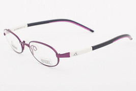 Adidas A987 40 6064 Ambition Purple White Eyeglasses 987 406064 44mm KIDS - $66.02