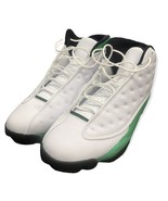 Nike Shoes Jordan 13 retro white lucky green 328181 - £119.75 GBP