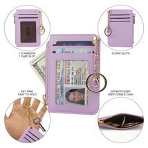 Toughergun Womens Keychain Wallet Slim Front Pocket Minimalist RFID Blocking Cre - £9.63 GBP