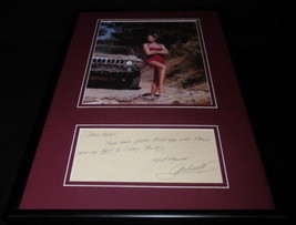 Gabrielle Reece Signed Framed 12x18 Handwritten Letter &amp; Photo Display - £78.89 GBP