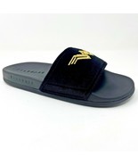 STNDRD Standard Monaco DC Comics Wonder Woman Black Gold Womens Slides S... - £22.34 GBP