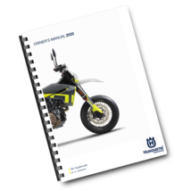 HUSQVARNA 2022 - 701 SUPERMOTO US - OWNERS MANUAL - REPRINTED COMB BOUND - €42,79 EUR