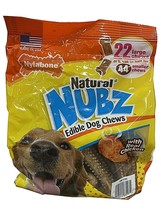  Nylabone Natural Nubz U921485C Edible Dog Chews, 2.6lbs - 22 Count  - £16.90 GBP