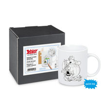 Asterix and Obelix porcelain colour and wash mug - $16.99