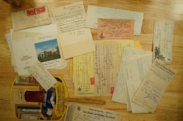 Vintage Paper Advertising Lot Rural Retreat Virginia Bills Receipts 1899... - $830.22 MXN
