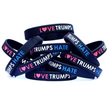 One Hundred Love Trumps Hate Wristband Bracelets - $49.99