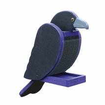 RAVEN BIRD FEEDER - Purple &amp; Black Baltimore Ravens Feeders Amish Handma... - $109.48 CAD
