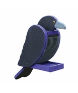 RAVEN BIRD FEEDER - Purple &amp; Black Baltimore Ravens Feeders Amish Handma... - $110.43 CAD