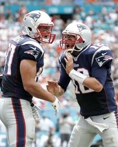Rob Gronkowski &amp; Tom Brady 8X10 Photo New England Patriots Picture Nfl Football - £3.94 GBP