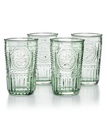 Bormioli Rocco Romantic Glass Drinking Tumbler 10.25 Oz Set Of 4 - Paste... - £39.31 GBP