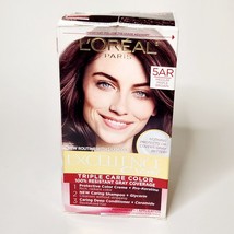 L&#39;Oreal Paris Excellence Triple Protection Permanent Hair Color 5AR Medium Maple - £9.83 GBP