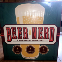 Beer Nerd Beer Tasting Game Trivia Board Winerd Entertainment Man Cave G... - $22.24