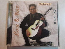 Robert Jones Love &amp; War 1998 11 Trk Cd Extremely Rare Melodic Aor Pop Rock Oop - £78.20 GBP