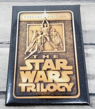 Star Wars Trilogy Special Edition Pinback Button 1996 VHS Movie Promo Luke Han - £5.73 GBP
