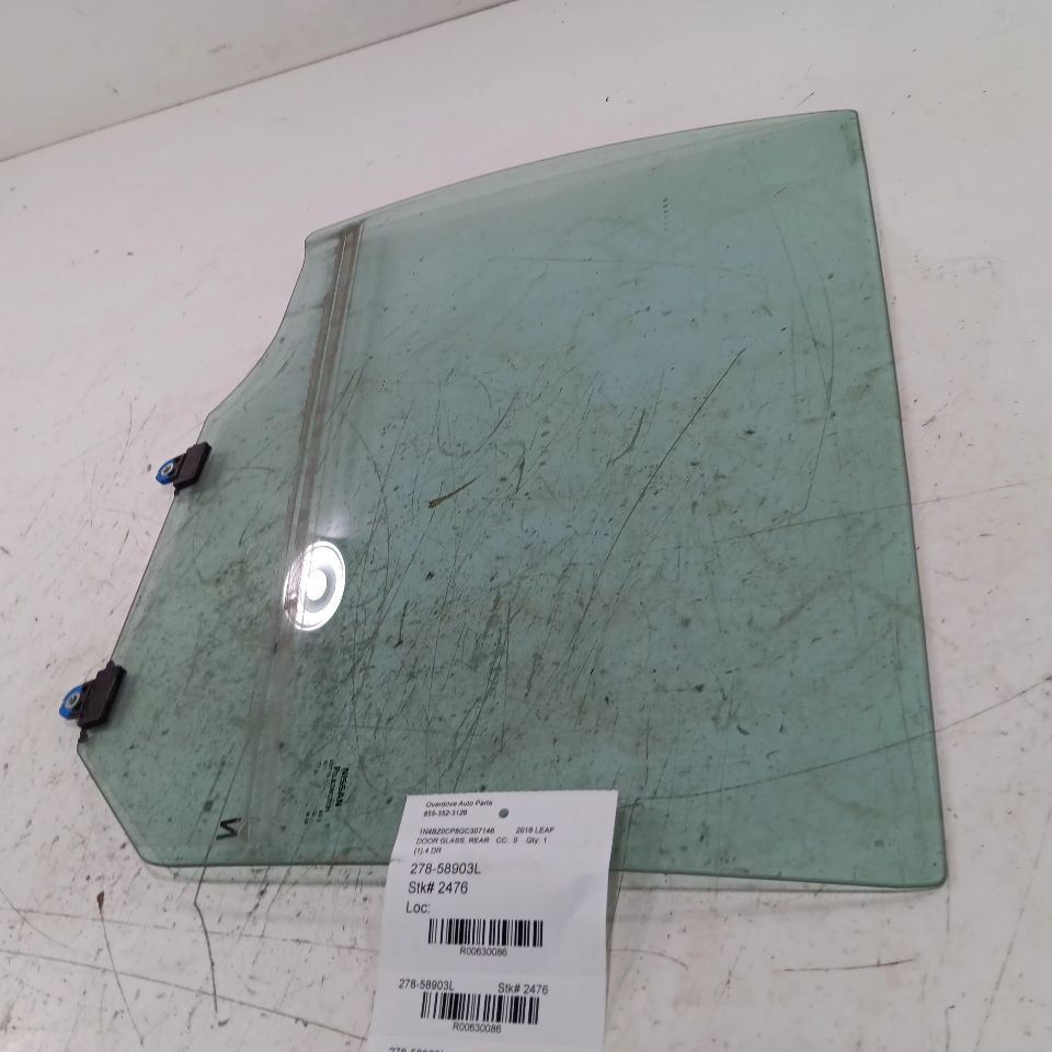 Left Rear Door Window Glass Fits 13-23 Nissan LEAF - $116.79