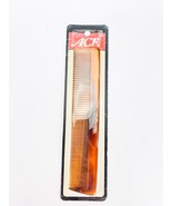 Ace 64336 Hair Comb Ace Dressing Comb Mock Turtle Finish 7&quot; Vintage 2006 - $40.94 CAD