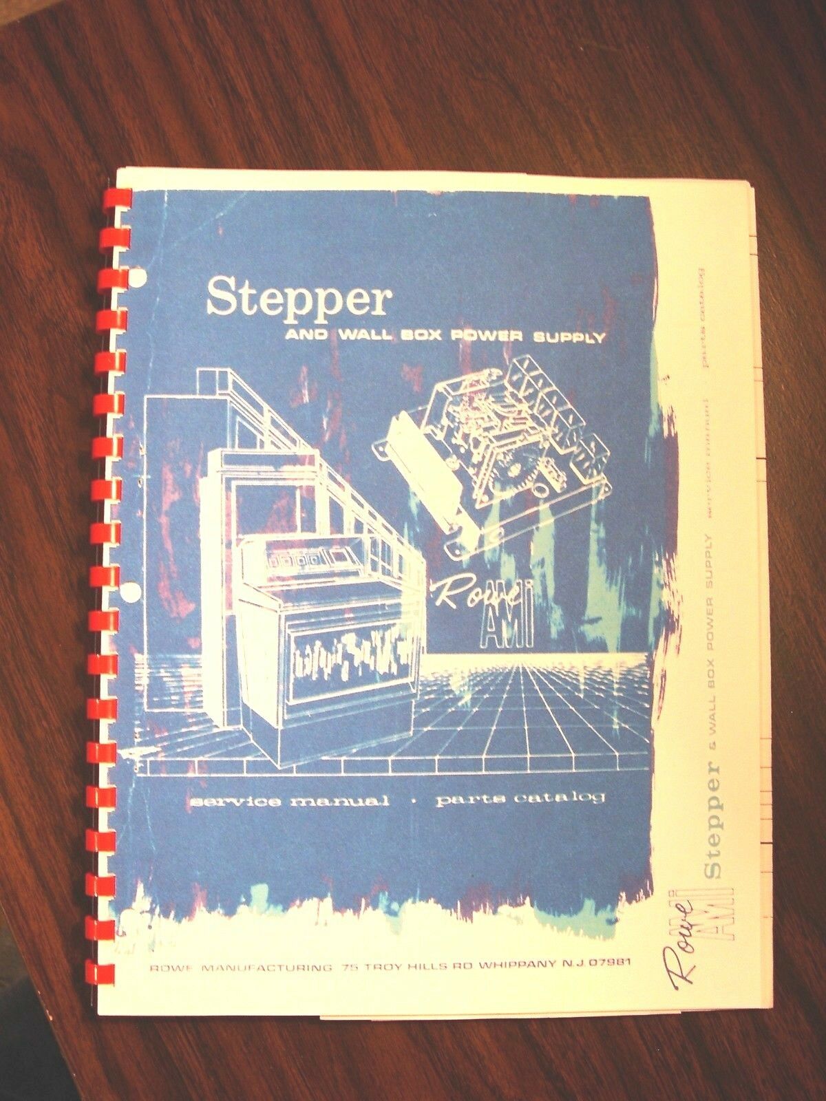 AMI STEPPER Jukebox manualCGA,CGC,CGD,CGE,CGF - $24.74