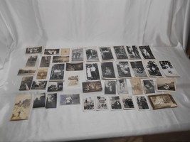 Antique Lot 42 Real Photographs B&amp;W Bathing Suits Auto Travel Family Old Histori - £31.64 GBP