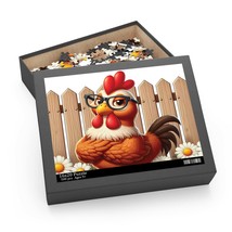 Personalised/Non-Personalised Puzzle, Chicken/Rooster, awd-365, (120, 252, 500-P - £19.63 GBP+