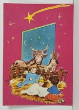 Christmas Darling Nativity Scene Vintage Postcard P2 - £4.67 GBP