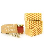 Soapcreek Artisan Soap 3 All Natural, Handmade Bars - Carrot Honey Scent - £18.16 GBP
