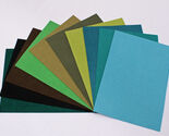 Ultrasuede® ST (Soft) Assorted 6 Piece Green Teal Greens 5"x 7" pieces (... - $9.97