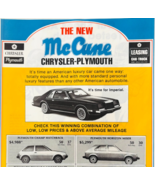 1981 McCune Chrysler Car Dealership Advertisement Vintage San Diego DWV11B - $24.99