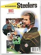 VINTAGE 19993 Pittsburgh Steelers Yearbook Bill Cowher Greg Lloyd - $19.79
