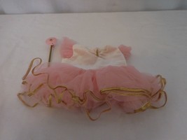 American Girl Bitty Baby Ballerina Dress Tutu with Spinning Fairy Wand - £29.29 GBP