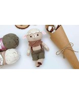 Cute lamb crochet tutorial for DIY craft enthusiasts, perfect baby showe... - $7.99