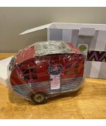 Christmas Camper Scentsy Wax Warmer Retro Red Camping Trailer NEW - $1,366.21 MXN