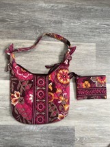Vera Bradley Olivia Bag in Carnaby Purse And Zip Coin Wallet - $24.70