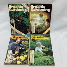 Lot of 19 Organic Gardening Magazine 1980&#39;s Vtg Prepping Food Storage Farming - £35.89 GBP
