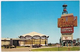 Postcard London Ontario Carousel Motor Hotel - $4.94