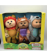 2021 Release-Cabbage Patch Kids Cuties 3 Pack-Zoo Friends #121,#191,#122 - £30.32 GBP