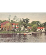 Vintage Bobcaygeon Ontario Canada Stonyhurst Inn Postcard Unused Unposted - $6.92