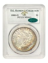 1880-O $1 PCGS/CAC MS64+ Ex: D.L. Hansen - £5,850.08 GBP