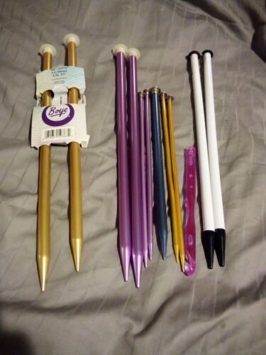 Boye Knitting Needles Circular Size US 2 Anodized Aluminum 29 Inch