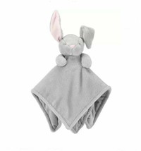 NWT Carters Gray Grey Bunny Rabbit Security Blanket Soft Plush Lovey Toy 67781 - £39.55 GBP