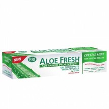 2X Esi Toothpaste Aloe Fresh Crystal Mint 100ml - £18.27 GBP