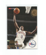 Allen Iverson (Philadelphia 76ers) 1996-97 Skybox Nba Hoops Rookie Card #295 - £7.56 GBP