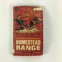 Homestead Range By Al Cody A hard luck hombre fights to hold his land,his life.. - £4.86 GBP