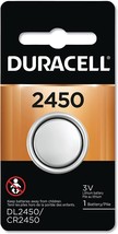 Duracell Lithium Battery Security 3 Volt DL2450B 1 Each (Pack of 2) - £7.53 GBP