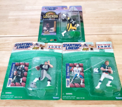 Vintage Starting Lineup Football Lot 3 Figures Players 1990&#39;s NIP Dan Marino - £20.78 GBP