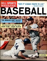 Dell Sports Baseball #13 1960-Nellie Fox-Gil Hodges-MLB-pix-info-VF - £64.11 GBP